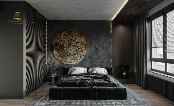 Black Bedroom Design