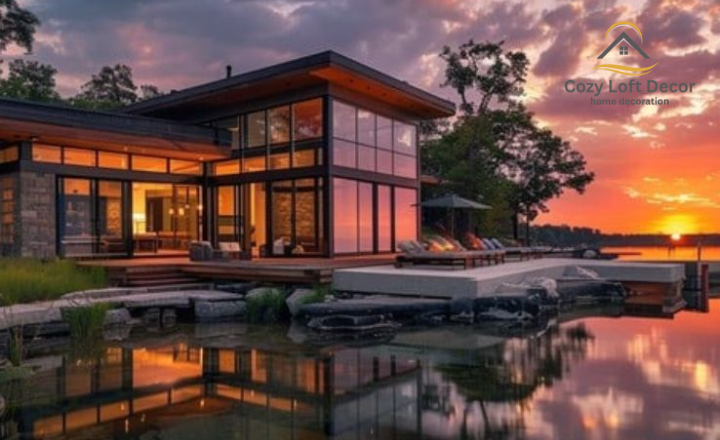 Modern Lake House