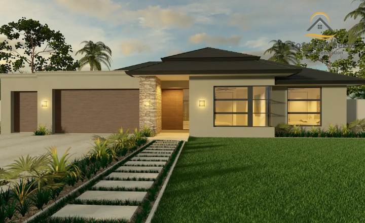 Single Floor House Design