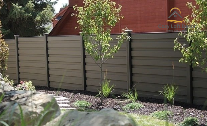 Modern Horizontal Fence